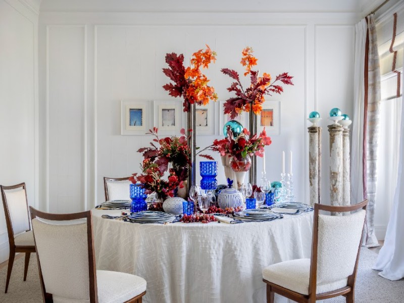 La mesa navideña de Raúl Martins para Vista&nbsp;Alegre