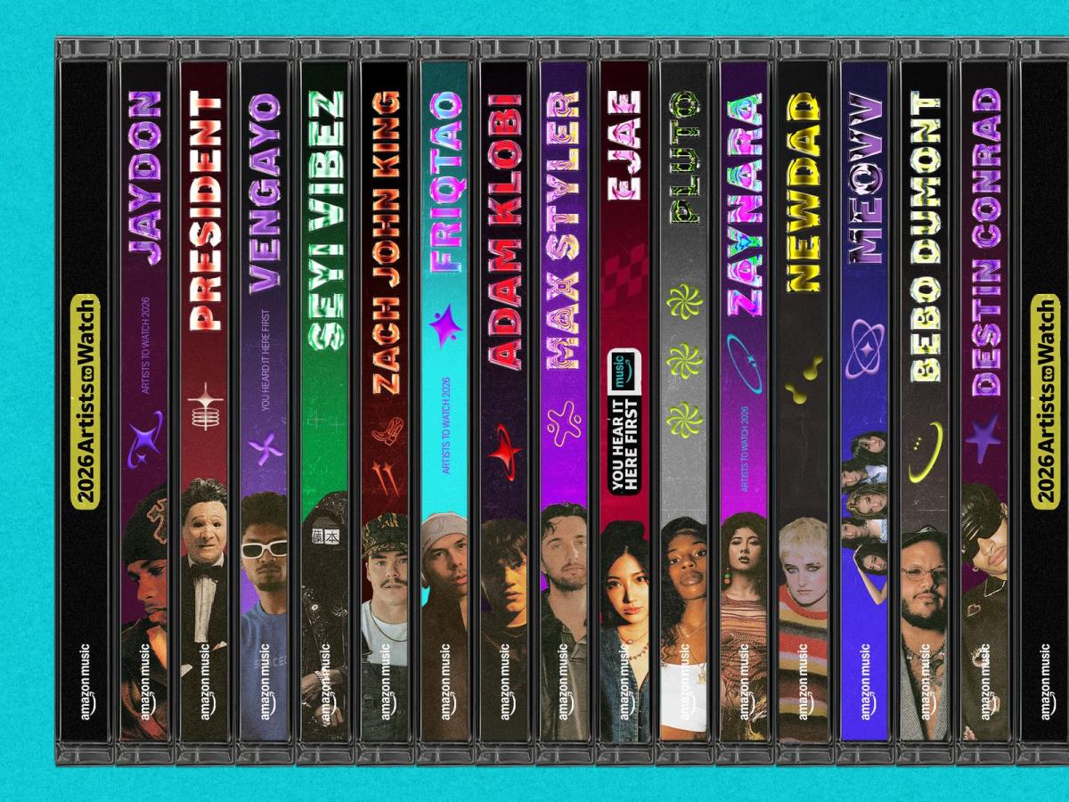 Amazon Music señala el futuro: los artistas que marcarán&nbsp;2026
