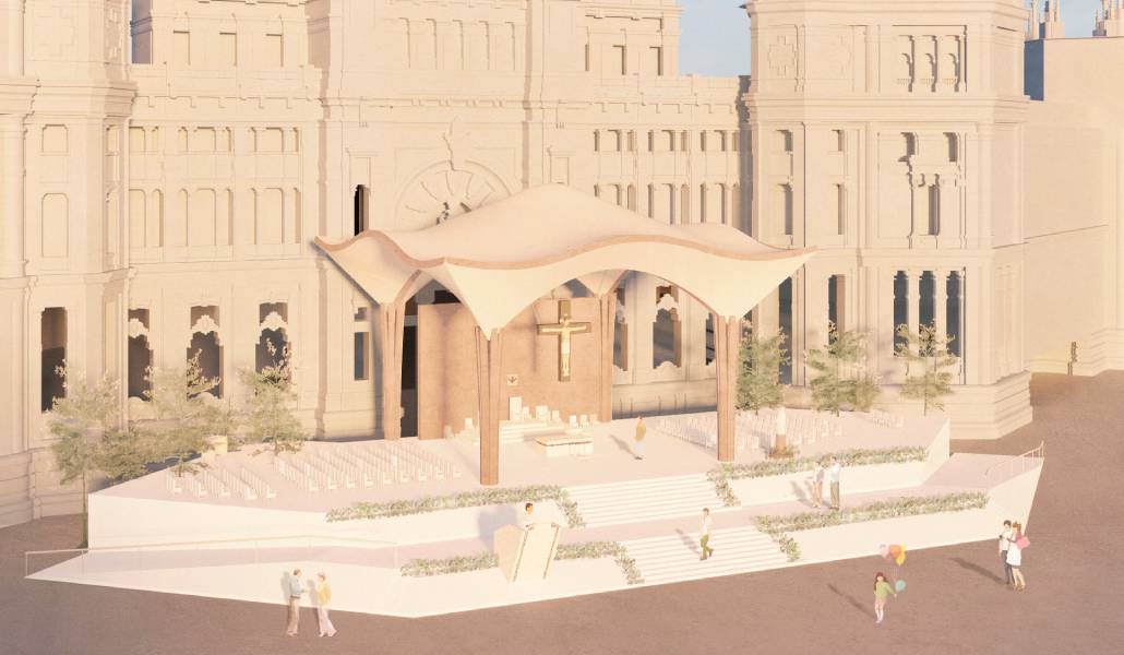Arquitectura para la fe: así serán los escenarios que recibirán a León XIV en Madrid