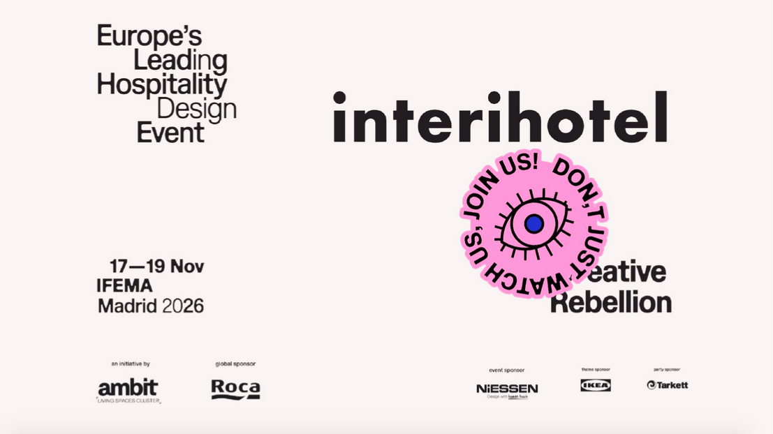 Stefan Sagmeister, Neri&Hu y Dani García encabezarán el programa de interihotel MAD26